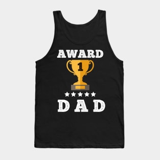 Award grandpa gift idea love family best father dad Tank Top